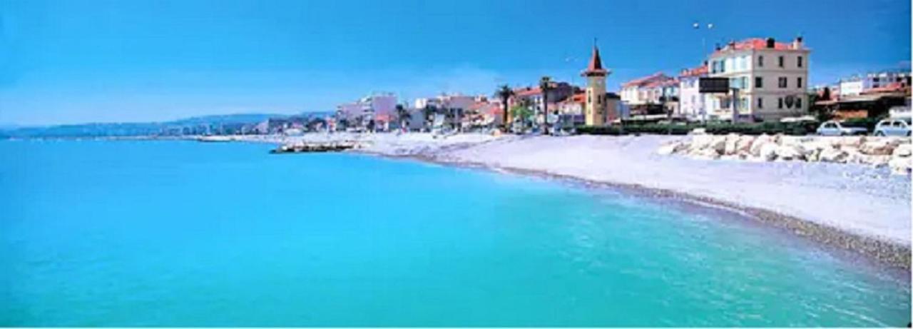 F2 Neuf Calme Climatise Wifi Parking - 1,5 Km Mer Cagnes-sur-Mer Luaran gambar